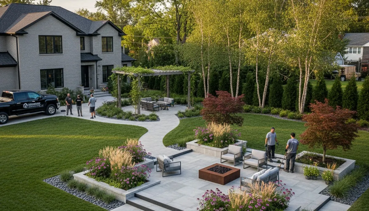 Landscaping services in Oak Park, IL for residential and commercial properties