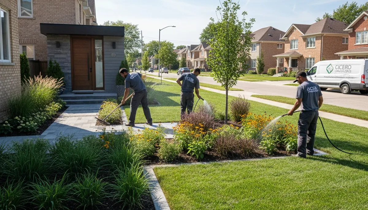 Landscaping services in Oak Park, IL for residential and commercial properties