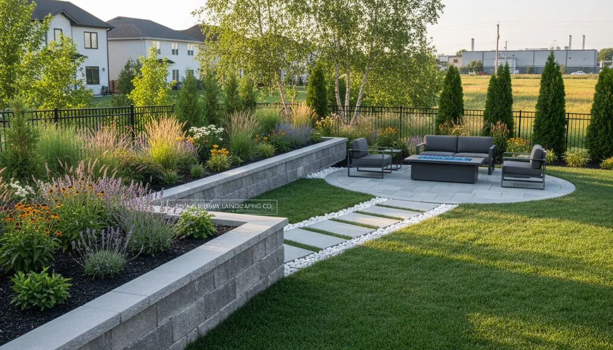 Landscaping service in Oak Park, IL for residential lawn care and landscape maintenance
