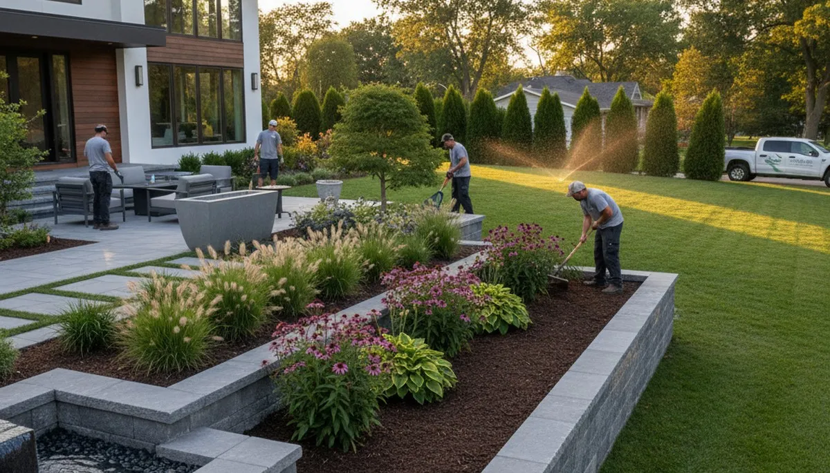 Landscape service in Oak Park, IL by Landscaping Oak Park IL