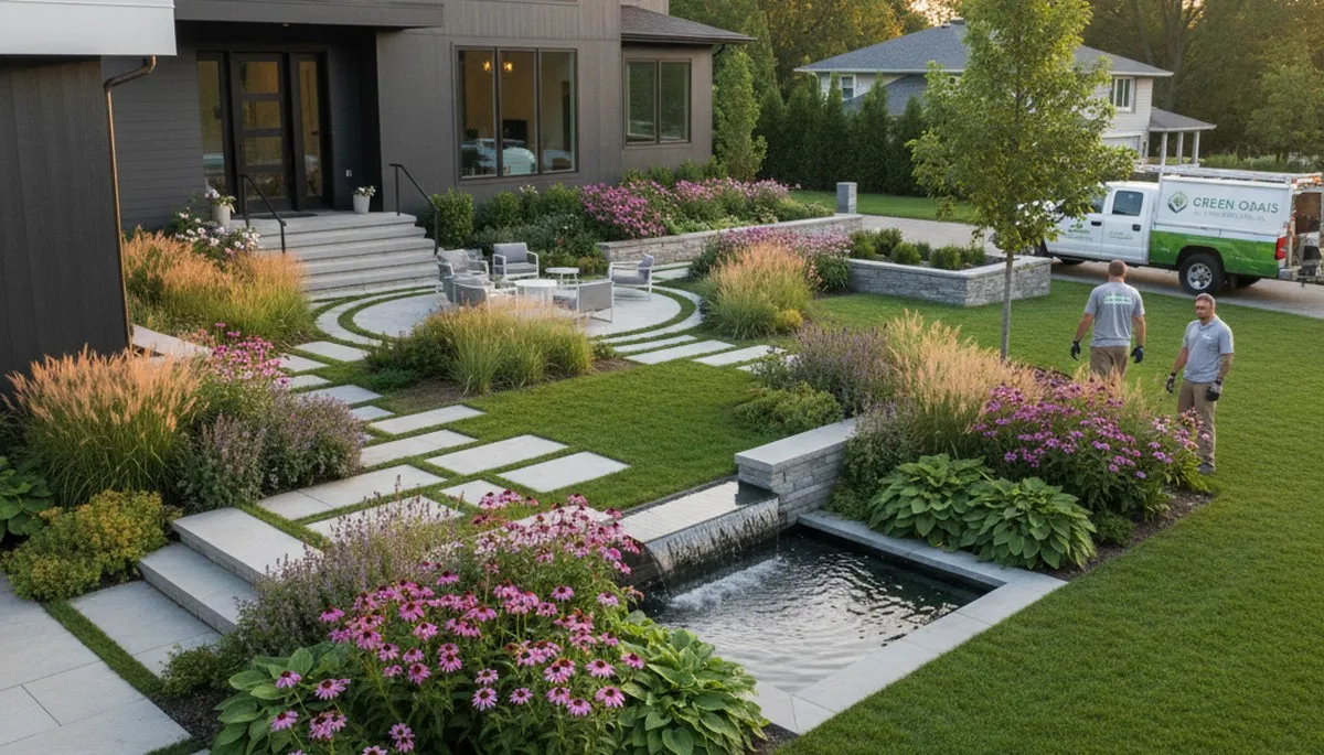 Landscaping services in Oak Park, IL for residential and commercial properties