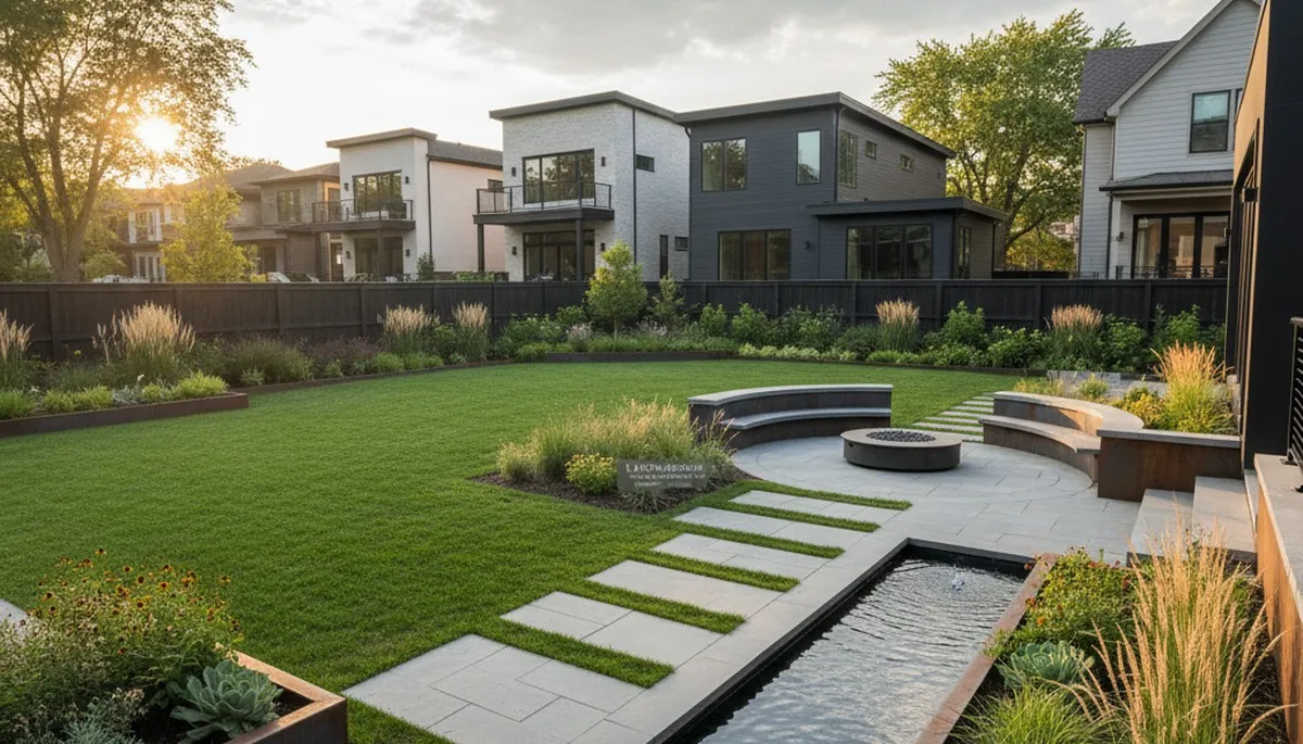 Landscaping service in Oak Park, IL for residential yard maintenance and outdoor beautification