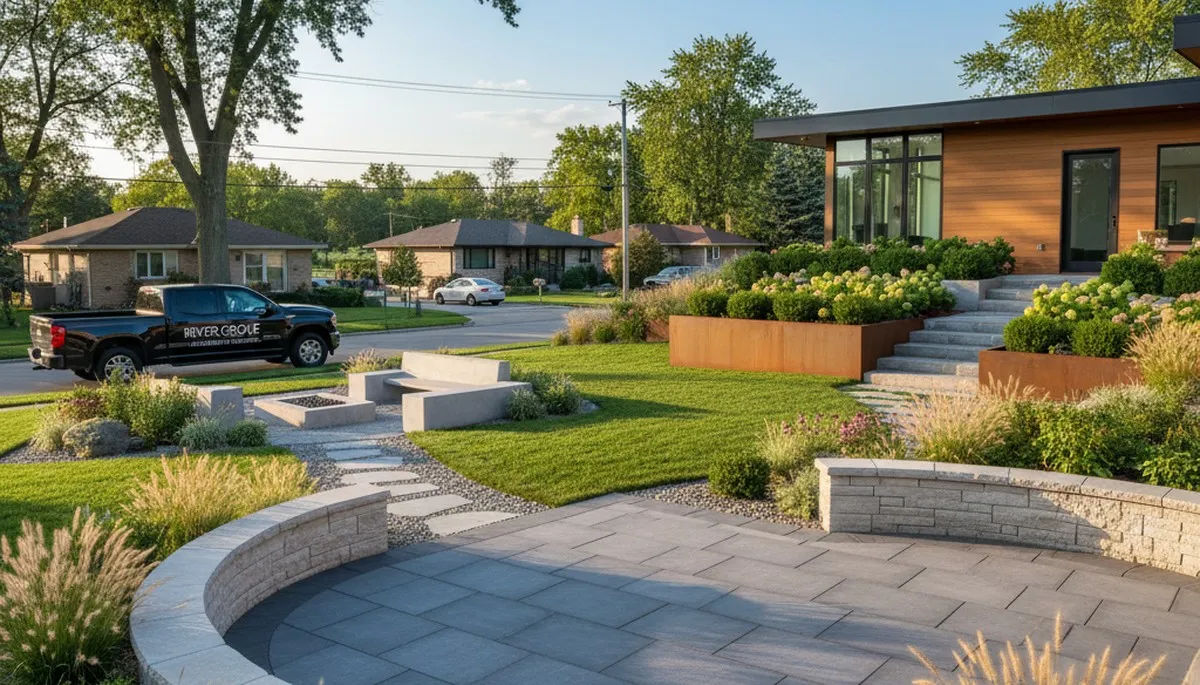 Landscaping services in Oak Park, IL for clean, well-maintained residential outdoor spaces